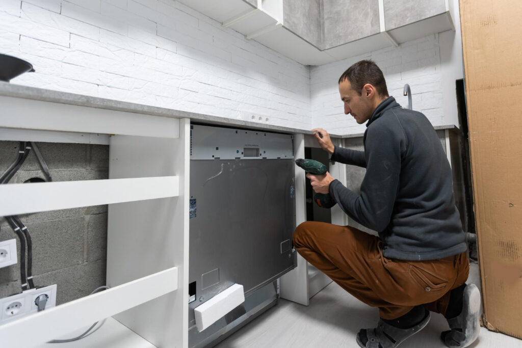 Vaatwasser installeren